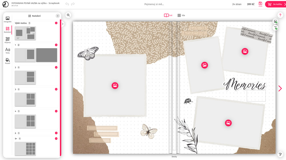 Grafické časti motívu